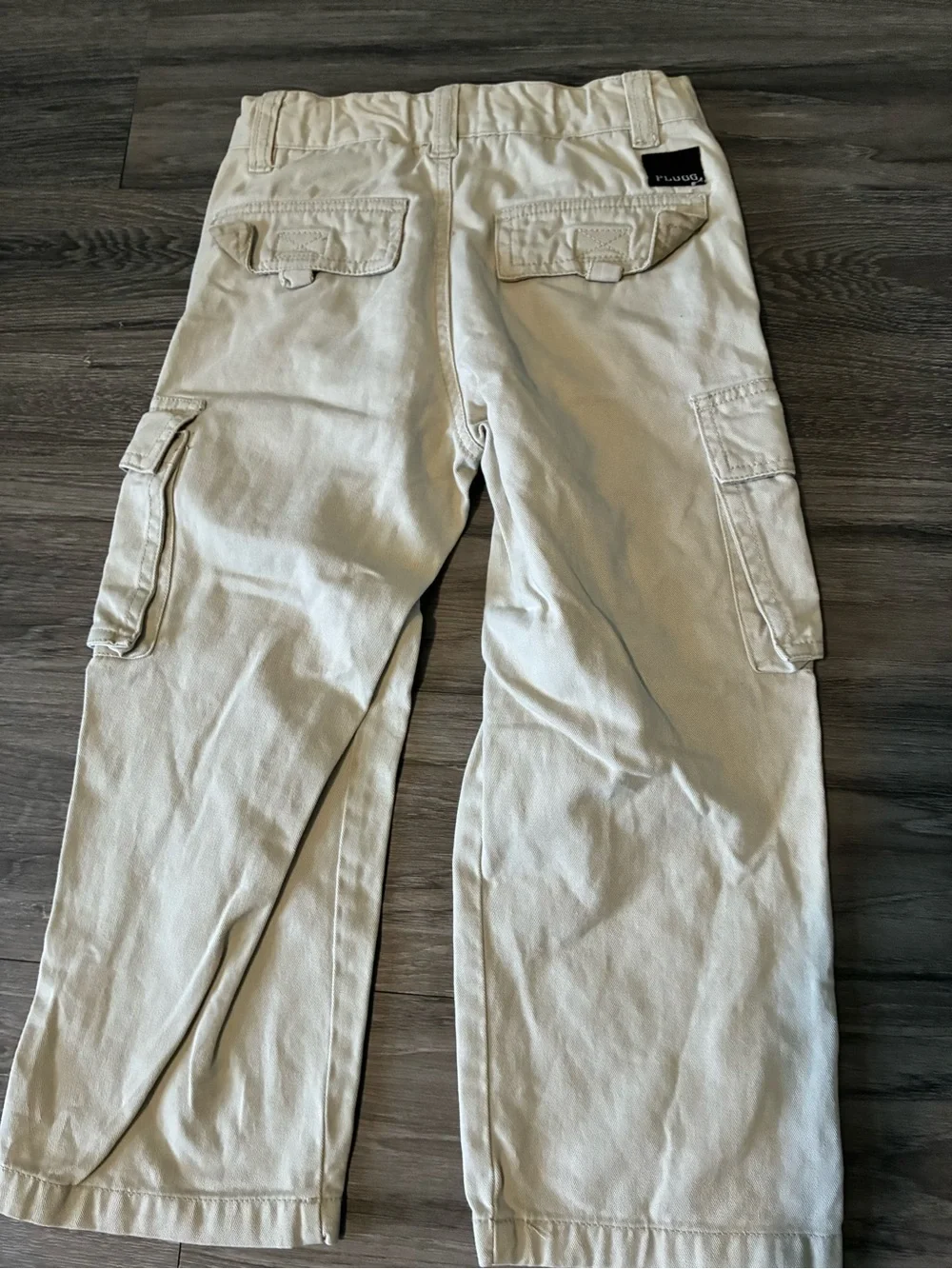 Boys Cargo Pants in Light Beige - Size 5